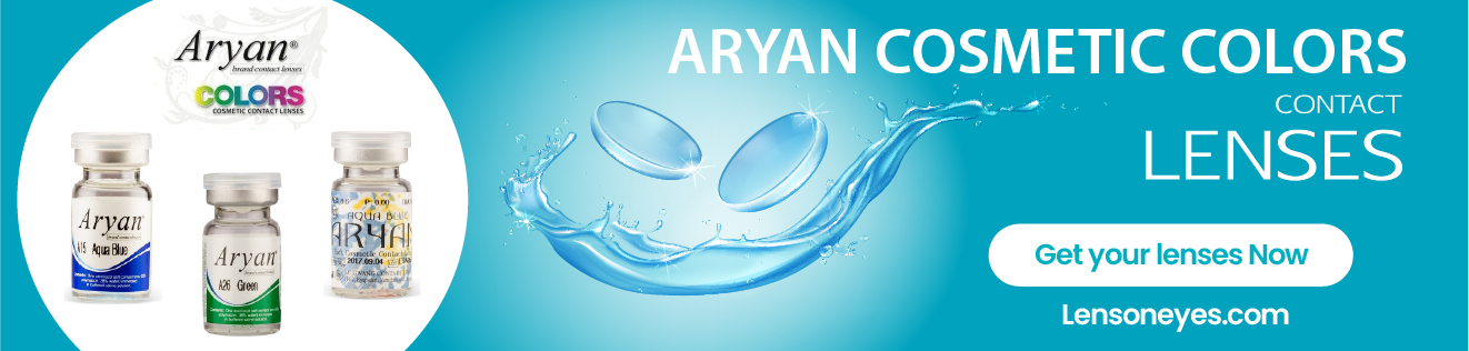Aryan 3 Tone Cosmetic Colored Lenses 1 Vial Aryan 3 Tone Cosmetic Colored Lenses 1 Vial Product Image
