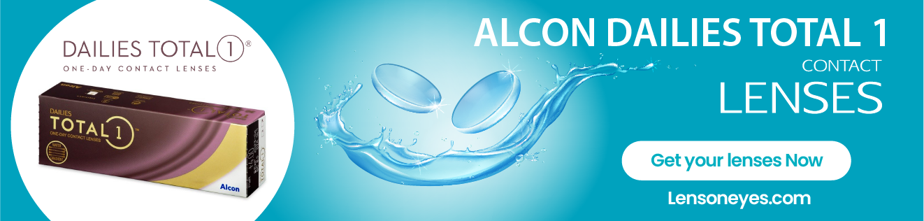 Alcon - Ciba VisionDiales Total1 Contact Lenses (30 Lenses Pack) Alcon Ciba Vision Diales Total 1 Daily Disposable Contact Lenses 30 Pack Product Image