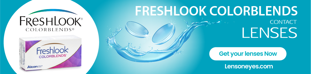 Alcon - Ciba VisionFreshlook Colorblends Colored Contact Lenses (2 Lenses Pack) Alcon Ciba Vision Freshlook Colorblends Monthly Colored Contact Lenses 2 Pack Product Image