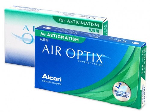 Alcon - Ciba VisionAir Optix For Astigmatism Contact Lenses (3 Lenses Pack) Alcon Ciba Vision Air Optix For Astigmatism Monthly Disposable Contact Lenses 3 Pack Product Image