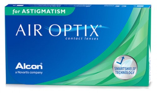 Alcon - Ciba VisionAir Optix For Astigmatism Contact Lenses (6 Lenses Pack) Alcon Ciba Vision Air Optix For Astigmatism Monthly Disposable Contact Lenses 6 Pack Product Image