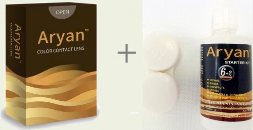 Aryan Colored Contact Lenses (1 Lenses Pack) Aryan Daily Disposable Colored Contact Lenses 1 Pack Product Image