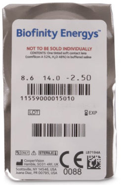 Cooper VisionBiofinity Energys Contact Lenses (3 Lenses Pack) Cooper Vision Biofinity Energys Monthly Disposable Contact Lenses 3 Pack Product Image