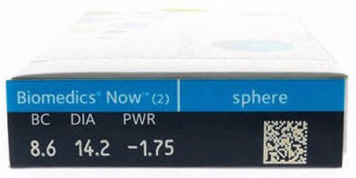 Cooper VisionBiomedics Now Contact Lenses (6 Lenses Pack) Cooper Vision Biomedics Now Monthly Disposable Contact Lenses 6 Pack Product Image