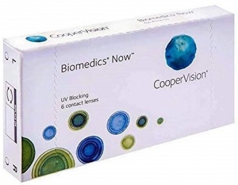 Cooper VisionBiomedics Now Contact Lenses (6 Lenses Pack) Cooper Vision Biomedics Now Monthly Disposable Contact Lenses 6 Pack Product Image