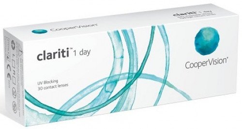 Cooper VisionClariti Contact Lenses (30 Lenses Pack) Cooper Vision Clariti Daily Disposable Contact Lenses 30 Pack Product Image