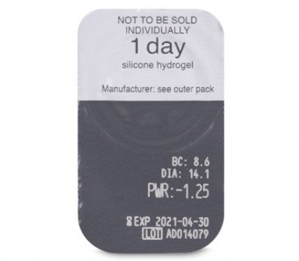 Cooper VisionClariti Contact Lenses (30 Lenses Pack) Cooper Vision Clariti Daily Disposable Contact Lenses 30 Pack Product Image