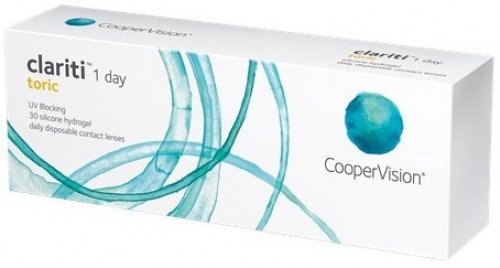 Cooper Vision Clariti Toric Daily Disposable Contact Lenses 30 Pack Product Image