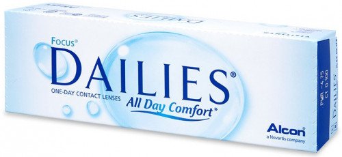 Alcon Ciba Vision Focus Dailies Daily Disposable Contact Lenses 30 Pack Product Image