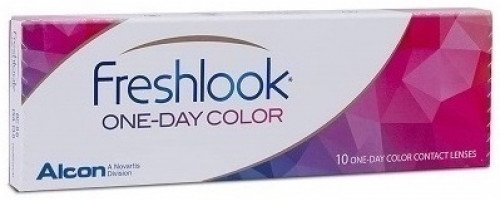 Alcon - Ciba VisionFreshlook One Day Disposable Colored Contact Lenses (10 Lenses Pack) Alcon Ciba Vision Freshlook One Day Disposable Colored Contact Lenses 10 Pack Product Image