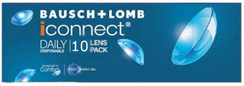 Bausch & Lomb Iconnect Contact Lenses 1O Lenses Pack) Bausch and Lomb Iconnect Daily Disposable Contact Lenses 1O Pack Product Image