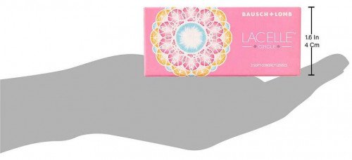 Bausch & Lomb Lacelle Circle Colored Contact Lenses (1 Lenses Pack) Bausch and Lomb Lacelle Circle Monthly Disposable Colored Contact Lenses 1 Pack Product Image