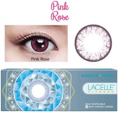 Bausch & Lomb Lacelle Colored Contact Lenses (10 Lenses Pack) Bausch and Lomb Lacelle ONEday Daily Disposable Colored Contact Lenses 10 Pack Product Image