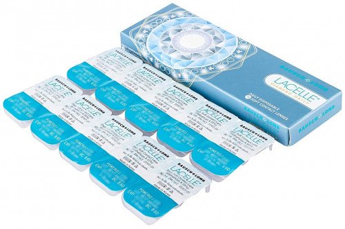 Bausch & Lomb Lacelle Colored Contact Lenses (10 Lenses Pack) Bausch and Lomb Lacelle ONEday Daily Disposable Colored Contact Lenses 10 Pack Product Image