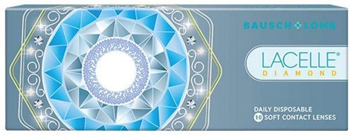 Bausch & Lomb Lacelle Colored Contact Lenses (10 Lenses Pack) Bausch and Lomb Lacelle ONEday Daily Disposable Colored Contact Lenses 10 Pack Product Image