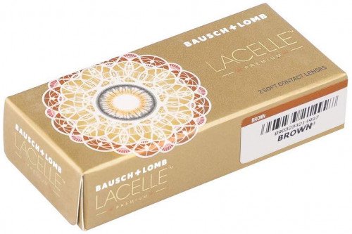Bausch & Lomb Lacelle Premium Colored Contact Lenses (1 Lenses Pack) Bausch and Lomb Lacelle Premium Monthly Disposable Colored Contact Lenses 1 Pack Product Image