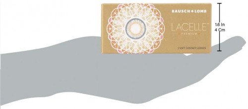 Bausch & Lomb Lacelle Premium Colored Contact Lenses (2 Lenses Pack) Bausch and Lomb Lacelle Premium Monthly Disposable Colored Contact Lenses 2 Pack Product Image