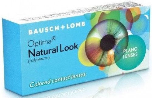 Bausch & Lomb Optima Natural Look Quarterly Disposable Colored Contact Lenses (1 Lenses Pack) Bausch and Lomb Optima Natural Look Quarterly Colored Contact Lenses 1 Pack Product Image