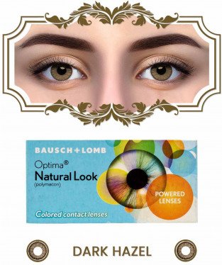 Bausch & Lomb Optima Natural Look Quarterly Disposable Colored Contact Lenses (2 Lenses Pack) Bausch and Lomb Optima Natural Look Quarterly Colored Contact Lenses 2 Pack Product Image