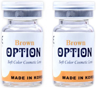 Option 2 Tone Cosmetic Colored Lenses 1 Vial Option 2 Tone Cosmetic Colored Lenses 1 Vial Product Image