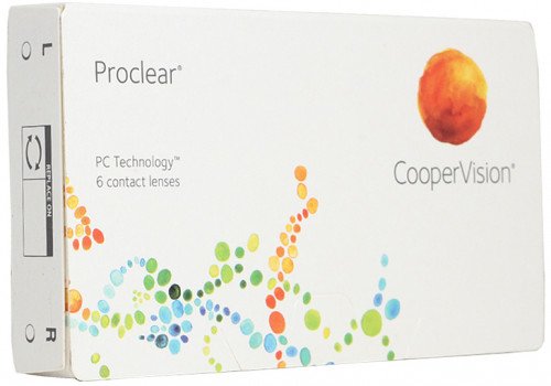 Cooper VisionProclear Contact Lenses (6 Lenses Pack) Cooper Vision Proclear Monthly Disposable Contact Lenses 6 Pack Product Image