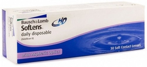 Bausch & Lomb SofLens Contact Lenses (30 Lenses Pack) Bausch and Lomb SofLens Daily Disposable Contact Lenses 30 Pack Product Image