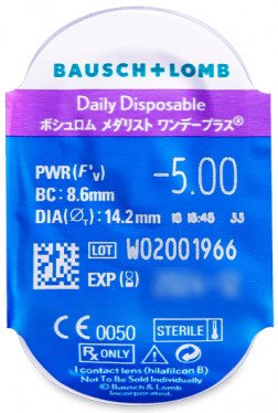 Bausch & Lomb SofLens Contact Lenses (30 Lenses Pack) Bausch and Lomb SofLens Daily Disposable Contact Lenses 30 Pack Product Image