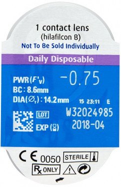 Bausch & Lomb SofLens Contact Lenses (90 Lenses Pack) Bausch and Lomb SofLens Daily Disposable Contact Lenses 90 Pack Product Image
