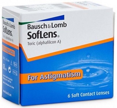Bausch & Lomb SofLens For Astigmatism Contact Lenses (6 Lenses Pack) Bausch and Lomb SofLens For Astigmatism Monthly Disposable Contact Lenses 6 Pack Product Image