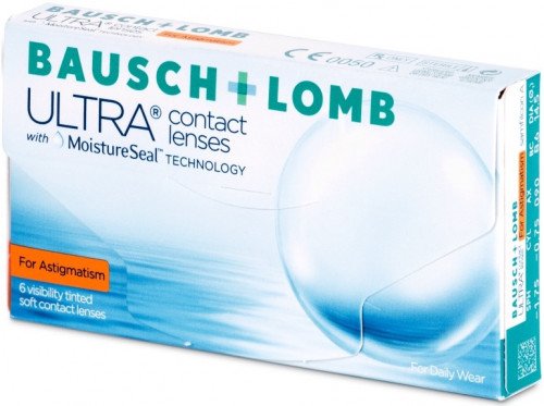 Bausch & Lomb Ultra For Astigmatism Contact Lenses (6 Lenses Pack) Bausch and Lomb Ultra For Astigmatism Monthly Disposable Contact Lenses 6 Pack Product Image