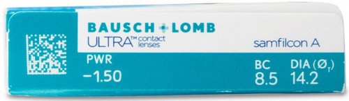 Bausch & LombUltra Spherical With MoistureSeal Technology Contact Lenses (6 Lenses Pack) Bausch and Lomb Ultra With Moisture Seal Technology Monthly Contact Lenses 6 Pack Product Image